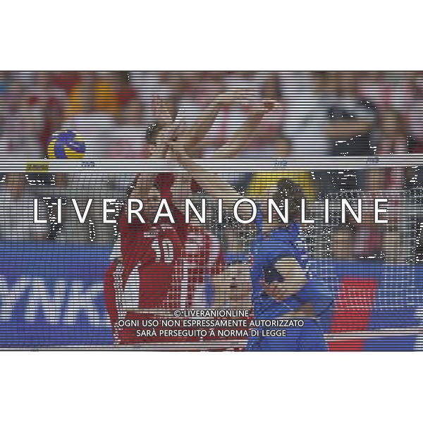 15.06.2014 LODZ - ATLAS ARENA SIATKOWKA MEZCZYNZ , FIVB LIGA SWIATOWA 2014 (FIVB MEN\'S VOLLEYBALL WORLD LEAGUE 2014 ) MECZ POLSKA - WLOCHY (GAME POLAND - ITALY) NZ. MARIUSZ WLAZLY FOTO RADOSLAW JOZWIAK / CYFRASPORT/NEWSPIX.PL --- Newspix.pl ag aldo liverani sas only italy *** Local Caption *** www.newspix.pl mail us: info@newspix.pl call us: 0048 022 23 22 222 --- Polish Picture Agency by Ringier Axel Springer Poland