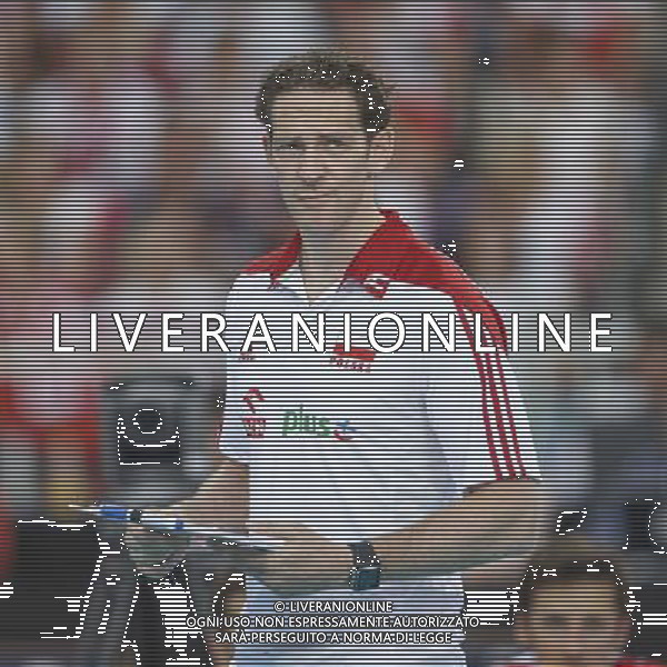 15.06.2014 LODZ - ATLAS ARENA SIATKOWKA MEZCZYNZ , FIVB LIGA SWIATOWA 2014 (FIVB MEN\'S VOLLEYBALL WORLD LEAGUE 2014 ) MECZ POLSKA - WLOCHY (GAME POLAND - ITALY) NZ. STEPHANE ANTIGA FOTO RADOSLAW JOZWIAK / CYFRASPORT/NEWSPIX.PL --- Newspix.pl ag aldo liverani sas only italy *** Local Caption *** www.newspix.pl mail us: info@newspix.pl call us: 0048 022 23 22 222 --- Polish Picture Agency by Ringier Axel Springer Poland