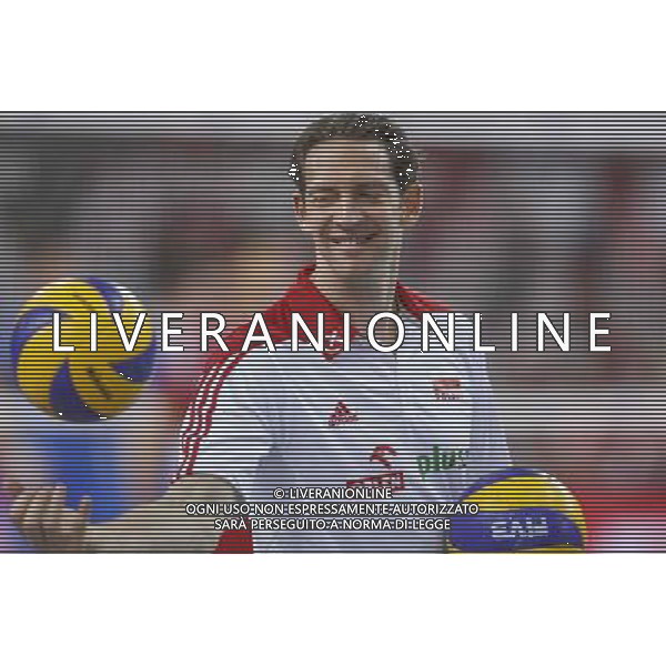 15.06.2014 LODZ - ATLAS ARENA SIATKOWKA MEZCZYNZ , FIVB LIGA SWIATOWA 2014 (FIVB MEN\'S VOLLEYBALL WORLD LEAGUE 2014 ) MECZ POLSKA - WLOCHY (GAME POLAND - ITALY) NZ. STEPHANE ANTIGA FOTO RADOSLAW JOZWIAK / CYFRASPORT/NEWSPIX.PL --- Newspix.pl ag aldo liverani sas only italy *** Local Caption *** www.newspix.pl mail us: info@newspix.pl call us: 0048 022 23 22 222 --- Polish Picture Agency by Ringier Axel Springer Poland