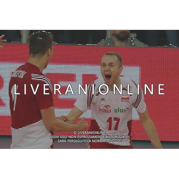 15.06.2014 LODZ - ATLAS ARENA SIATKOWKA MEZCZYNZ, FIVB LIGA SWIATOWA 2014 (FIVB MEN\'S VOLLEYBALL WORLD LEAGUE 2014 ) MECZ POLSKA - WLOCHY (GAME POLAND - ITALY) NZ (P) PAWEL ZATORSKI RADOSC FOTO JAKUB PIASECKI / CYFRASPORT/NEWSPIX.PL --- Newspix.pl ag aldo liverani sas only italy *** Local Caption *** www.newspix.pl mail us: info@newspix.pl call us: 0048 022 23 22 222 --- Polish Picture Agency by Ringier Axel Springer Poland