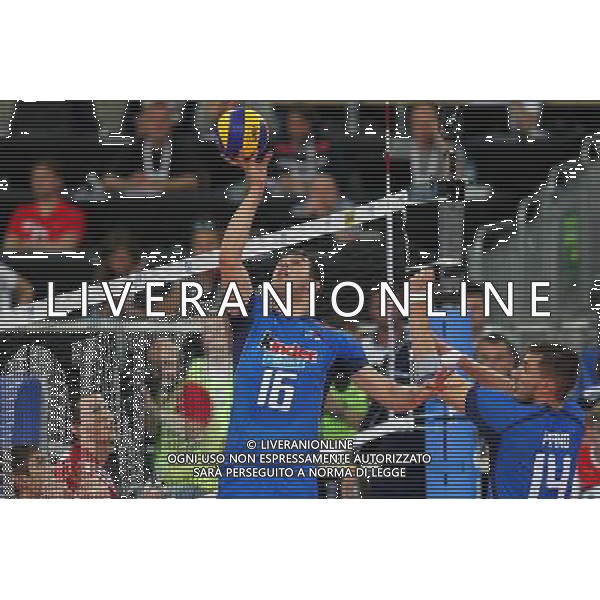 15.06.2014 LODZ - ATLAS ARENA SIATKOWKA MEZCZYNZ, FIVB LIGA SWIATOWA 2014 (FIVB MEN\'S VOLLEYBALL WORLD LEAGUE 2014 ) MECZ POLSKA - WLOCHY (GAME POLAND - ITALY) NZ (C) MICHELE BARANOWICZ FOTO JAKUB PIASECKI / CYFRASPORT/NEWSPIX.PL --- Newspix.pl ag aldo liverani sas only italy *** Local Caption *** www.newspix.pl mail us: info@newspix.pl call us: 0048 022 23 22 222 --- Polish Picture Agency by Ringier Axel Springer Poland
