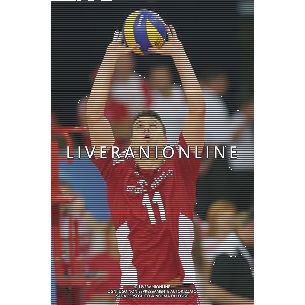 15.06.2014 LODZ - ATLAS ARENA SIATKOWKA MEZCZYNZ, FIVB LIGA SWIATOWA 2014 (FIVB MEN\'S VOLLEYBALL WORLD LEAGUE 2014 ) MECZ POLSKA - WLOCHY (GAME POLAND - ITALY) NZ FABIAN DRZYZGA FOTO JAKUB PIASECKI / CYFRASPORT/NEWSPIX.PL --- Newspix.pl ag aldo liverani sas only italy *** Local Caption *** www.newspix.pl mail us: info@newspix.pl call us: 0048 022 23 22 222 --- Polish Picture Agency by Ringier Axel Springer Poland