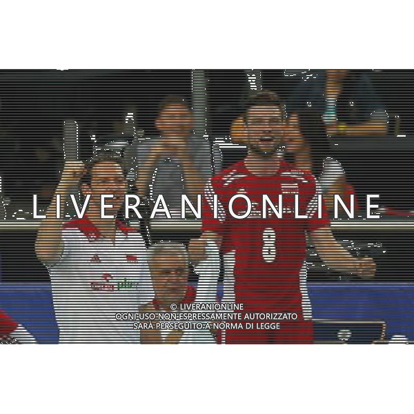 15.06.2014 LODZ - ATLAS ARENA SIATKOWKA MEZCZYNZ, FIVB LIGA SWIATOWA 2014 (FIVB MEN\'S VOLLEYBALL WORLD LEAGUE 2014 ) MECZ POLSKA - WLOCHY (GAME POLAND - ITALY) NZ , STEPHANE ANTIGA TRENER / HEAD COACH , (P) ANDRZEJ WRONA FOTO JAKUB PIASECKI / CYFRASPORT/NEWSPIX.PL --- Newspix.pl ag aldo liverani sas only italy *** Local Caption *** www.newspix.pl mail us: info@newspix.pl call us: 0048 022 23 22 222 --- Polish Picture Agency by Ringier Axel Springer Poland