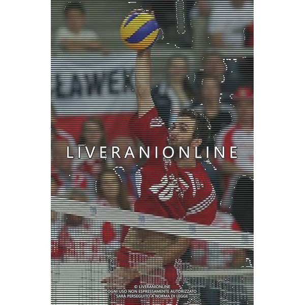 15.06.2014 LODZ - ATLAS ARENA SIATKOWKA MEZCZYNZ, FIVB LIGA SWIATOWA 2014 (FIVB MEN\'S VOLLEYBALL WORLD LEAGUE 2014 ) MECZ POLSKA - WLOCHY (GAME POLAND - ITALY) NZ MATEUSZ MIKA FOTO JAKUB PIASECKI / CYFRASPORT/NEWSPIX.PL --- Newspix.pl ag aldo liverani sas only italy *** Local Caption *** www.newspix.pl mail us: info@newspix.pl call us: 0048 022 23 22 222 --- Polish Picture Agency by Ringier Axel Springer Poland