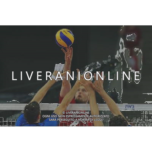 15.06.2014 LODZ - ATLAS ARENA SIATKOWKA MEZCZYNZ, FIVB LIGA SWIATOWA 2014 (FIVB MEN\'S VOLLEYBALL WORLD LEAGUE 2014 ) MECZ POLSKA - WLOCHY (GAME POLAND - ITALY) NZ ATAKUJE ANDRZEJ WRONA FOTO JAKUB PIASECKI / CYFRASPORT/NEWSPIX.PL --- Newspix.pl ag aldo liverani sas only italy *** Local Caption *** www.newspix.pl mail us: info@newspix.pl call us: 0048 022 23 22 222 --- Polish Picture Agency by Ringier Axel Springer Poland