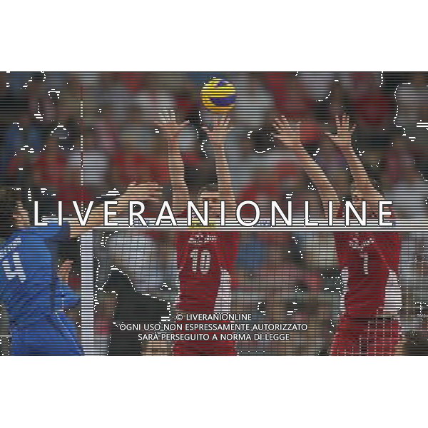 15.06.2014 LODZ - ATLAS ARENA SIATKOWKA MEZCZYNZ, FIVB LIGA SWIATOWA 2014 (FIVB MEN\'S VOLLEYBALL WORLD LEAGUE 2014 ) MECZ POLSKA - WLOCHY (GAME POLAND - ITALY) NZ MARIUSZ WLAZLY, KAROL KLOS FOTO LUKASZ GROCHALA/CYFRASPORT/NEWSPIX.PL --- Newspix.pl ag aldo liverani sas only italy *** Local Caption *** www.newspix.pl mail us: info@newspix.pl call us: 0048 022 23 22 222 --- Polish Picture Agency by Ringier Axel Springer Poland