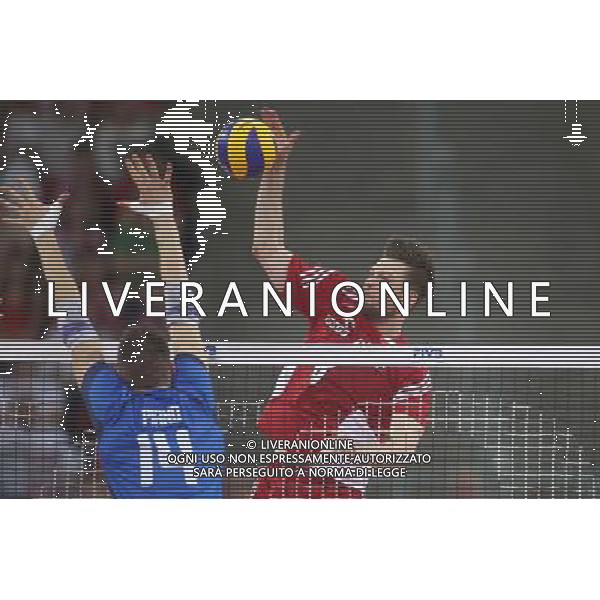 15.06.2014 LODZ - ATLAS ARENA SIATKOWKA MEZCZYNZ, FIVB LIGA SWIATOWA 2014 (FIVB MEN\'S VOLLEYBALL WORLD LEAGUE 2014 ) MECZ POLSKA - WLOCHY (GAME POLAND - ITALY) NZ ANDREJ WRONA FOTO LUKASZ GROCHALA/CYFRASPORT/NEWSPIX.PL --- Newspix.pl ag aldo liverani sas only italy *** Local Caption *** www.newspix.pl mail us: info@newspix.pl call us: 0048 022 23 22 222 --- Polish Picture Agency by Ringier Axel Springer Poland