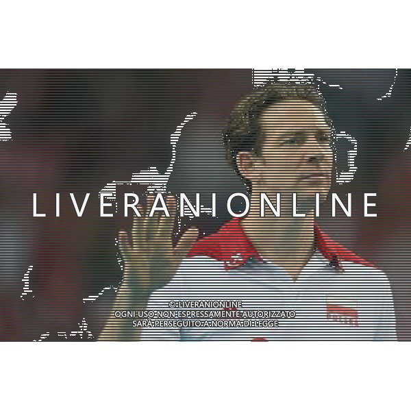 15.06.2014 LODZ - ATLAS ARENA SIATKOWKA MEZCZYNZ, FIVB LIGA SWIATOWA 2014 (FIVB MEN\'S VOLLEYBALL WORLD LEAGUE 2014 ) MECZ POLSKA - WLOCHY (GAME POLAND - ITALY) NZ STEPHANE ANTIGA - TRENER, HEAD COACH FOTO LUKASZ GROCHALA/CYFRASPORT/NEWSPIX.PL --- Newspix.pl ag aldo liverani sas only italy *** Local Caption *** www.newspix.pl mail us: info@newspix.pl call us: 0048 022 23 22 222 --- Polish Picture Agency by Ringier Axel Springer Poland