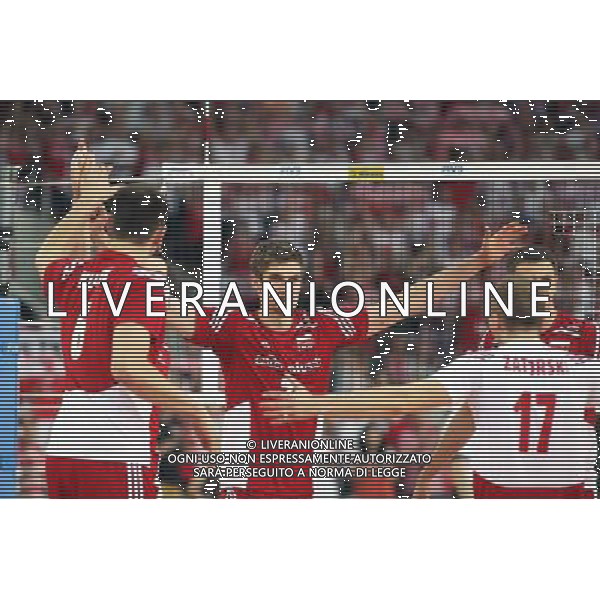 15.06.2014 LODZ - ATLAS ARENA SIATKOWKA MEZCZYNZ, FIVB LIGA SWIATOWA 2014 (FIVB MEN\'S VOLLEYBALL WORLD LEAGUE 2014 ) MECZ POLSKA - WLOCHY (GAME POLAND - ITALY) NZ POLSKA KAROL KLOS, RADOSC FOTO LUKASZ GROCHALA/CYFRASPORT/NEWSPIX.PL --- Newspix.pl ag aldo liverani sas only italy *** Local Caption *** www.newspix.pl mail us: info@newspix.pl call us: 0048 022 23 22 222 --- Polish Picture Agency by Ringier Axel Springer Poland