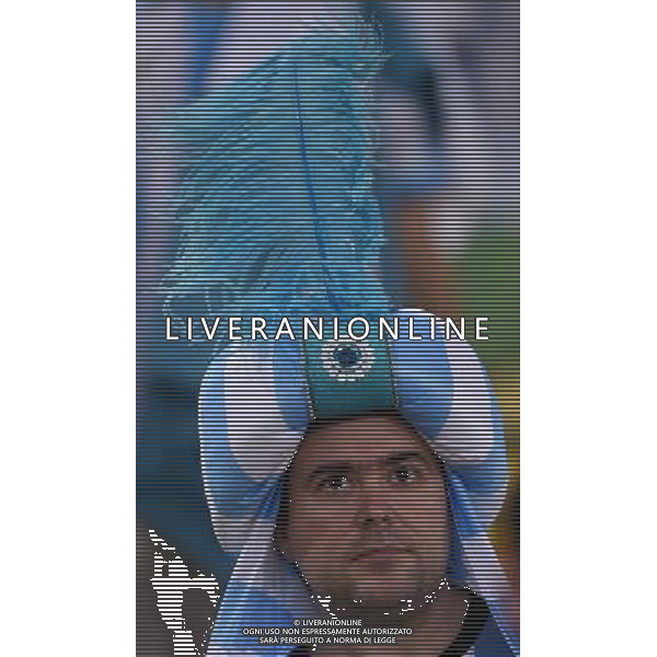 FIFA World Cup Brasile 2014 Gruppo F Rio de Janeiro - 15.06.2014 Argentina-Bosnia Herzegovina Nella Foto:tifosi argentina /Ph.Vitez-Ag. Aldo Liverani