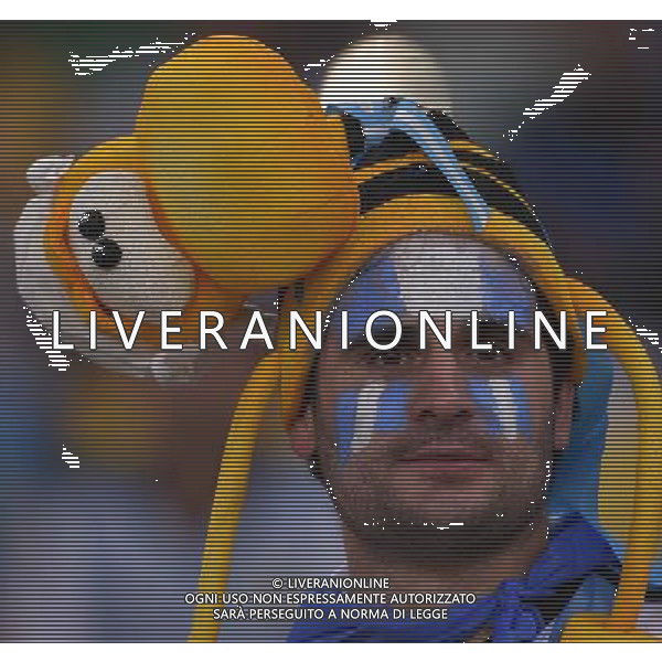 FIFA World Cup Brasile 2014 Gruppo F Rio de Janeiro - 15.06.2014 Argentina-Bosnia Herzegovina Nella Foto:tifosi argentina /Ph.Vitez-Ag. Aldo Liverani