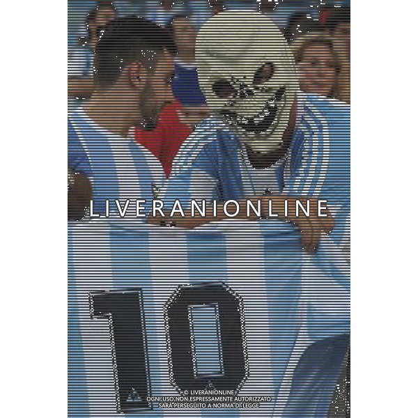 FIFA World Cup Brasile 2014 Gruppo F Rio de Janeiro - 15.06.2014 Argentina-Bosnia Herzegovina Nella Foto:tifosi argentina /Ph.Vitez-Ag. Aldo Liverani