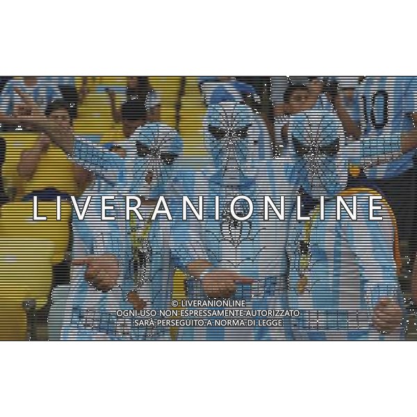 FIFA World Cup Brasile 2014 Gruppo F Rio de Janeiro - 15.06.2014 Argentina-Bosnia Herzegovina Nella Foto:tifosi argentina /Ph.Vitez-Ag. Aldo Liverani