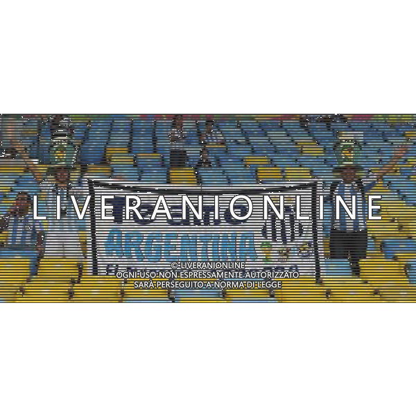 FIFA World Cup Brasile 2014 Gruppo F Rio de Janeiro - 15.06.2014 Argentina-Bosnia Herzegovina Nella Foto:tifosi argentina /Ph.Vitez-Ag. Aldo Liverani