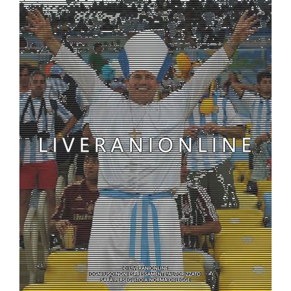 FIFA World Cup Brasile 2014 Gruppo F Rio de Janeiro - 15.06.2014 Argentina-Bosnia Herzegovina Nella Foto:tifosi argentina /Ph.Vitez-Ag. Aldo Liverani