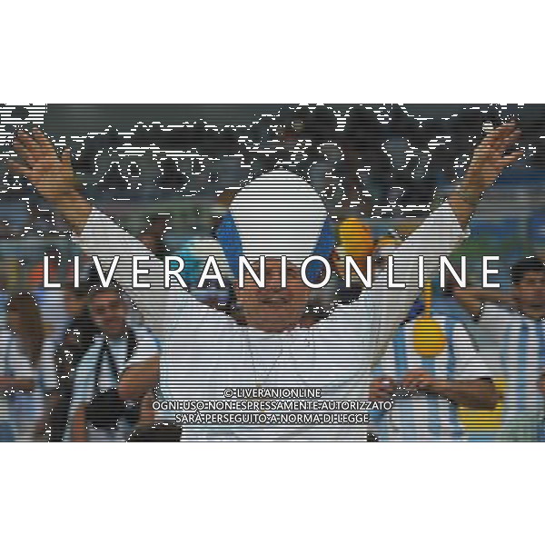 FIFA World Cup Brasile 2014 Gruppo F Rio de Janeiro - 15.06.2014 Argentina-Bosnia Herzegovina Nella Foto:tifosi argentina /Ph.Vitez-Ag. Aldo Liverani