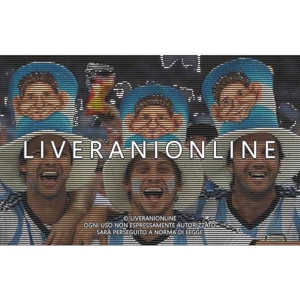 FIFA World Cup Brasile 2014 Gruppo F Rio de Janeiro - 15.06.2014 Argentina-Bosnia Herzegovina Nella Foto:tifosi argentina /Ph.Vitez-Ag. Aldo Liverani