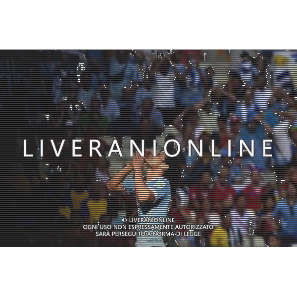 (140614) -- FORTALEZA, June 14, 2014 () -- Uruguay\'s Edinson Cavani reacts during a Group D match between Uruguay and Costa Rica of 2014 FIFA World Cup at the Estadio Castelao Stadium in Fortaleza, Brazil, June 14, 2014. (/Lui Siu Wai)(pcy) AG ALDO LIVERANI SAS ONLY ITALY