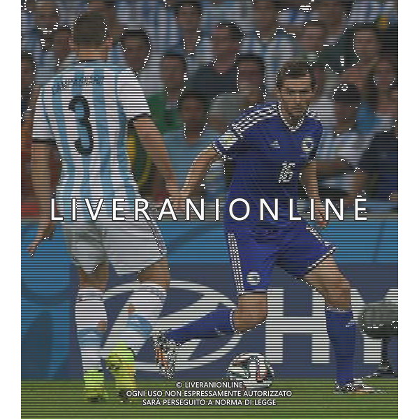 FIFA World Cup Brasile 2014 Gruppo F Rio de Janeiro - 15.06.2014 Argentina-Bosnia Herzegovina Nella Foto:lulic /Ph.Vitez-Ag. Aldo Liverani