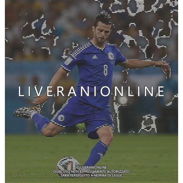 FIFA World Cup Brasile 2014 Gruppo F Rio de Janeiro - 15.06.2014 Argentina-Bosnia Herzegovina Nella Foto:pjanic /Ph.Vitez-Ag. Aldo Liverani