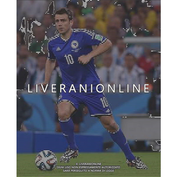 FIFA World Cup Brasile 2014 Gruppo F Rio de Janeiro - 15.06.2014 Argentina-Bosnia Herzegovina Nella Foto:misimovic /Ph.Vitez-Ag. Aldo Liverani