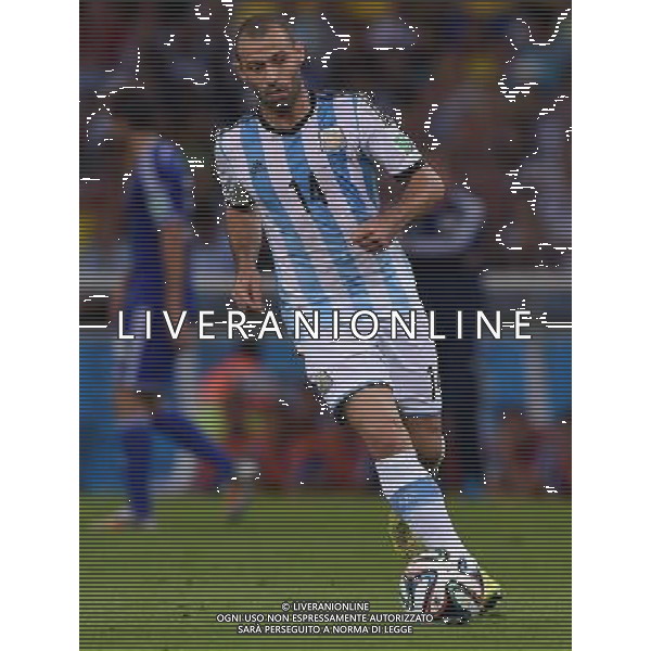 FIFA World Cup Brasile 2014 Gruppo F Rio de Janeiro - 15.06.2014 Argentina-Bosnia Herzegovina Nella Foto:mascherano /Ph.Vitez-Ag. Aldo Liverani