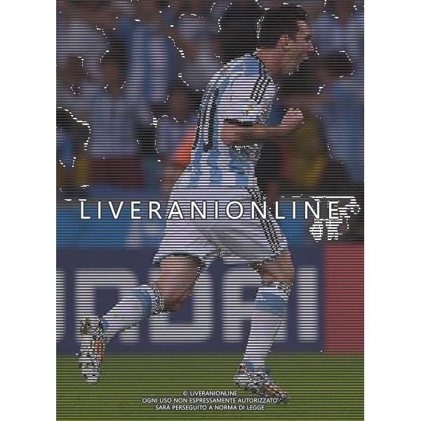 FIFA World Cup Brasile 2014 Gruppo F Rio de Janeiro - 15.06.2014 Argentina-Bosnia Herzegovina Nella Foto:messi esulta /Ph.Vitez-Ag. Aldo Liverani