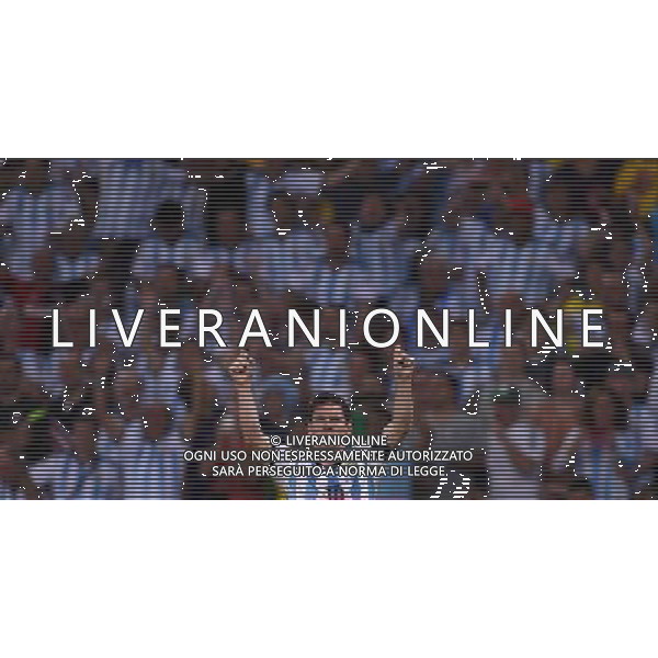 FIFA World Cup Brasile 2014 Gruppo F Rio de Janeiro - 15.06.2014 Argentina-Bosnia Herzegovina Nella Foto:messi esulta /Ph.Vitez-Ag. Aldo Liverani