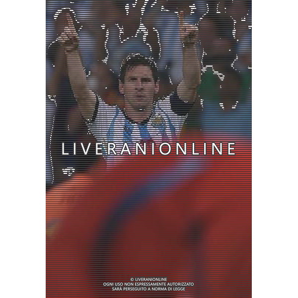 FIFA World Cup Brasile 2014 Gruppo F Rio de Janeiro - 15.06.2014 Argentina-Bosnia Herzegovina Nella Foto:messi esulta /Ph.Vitez-Ag. Aldo Liverani