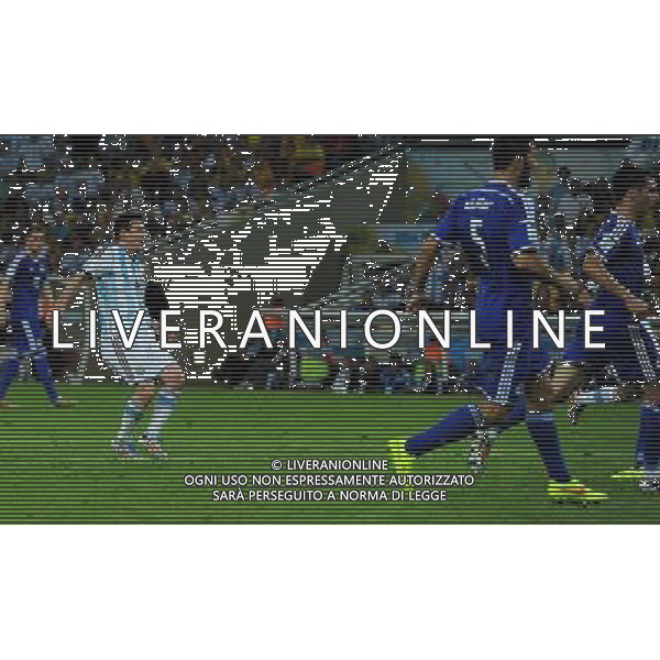 FIFA World Cup Brasile 2014 Gruppo F Rio de Janeiro - 15.06.2014 Argentina-Bosnia Herzegovina Nella Foto:messi gol /Ph.Vitez-Ag. Aldo Liverani