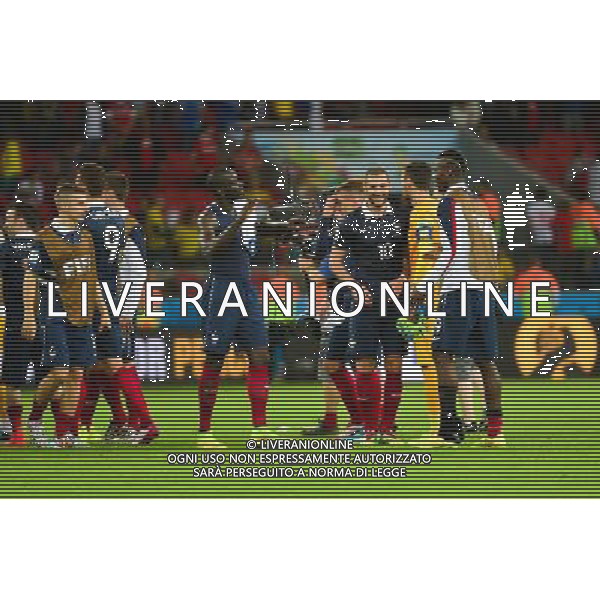 Joie France - 15.06.2014 - France / Honduras - Coupe du Monde 2014 - Photo : Dave Winter / Icon Sport /Agenzia Aldo Liverani sas - ONLY ITALY - Francia - Honduras Coppa del Mondo FIFA BRASILE 2014