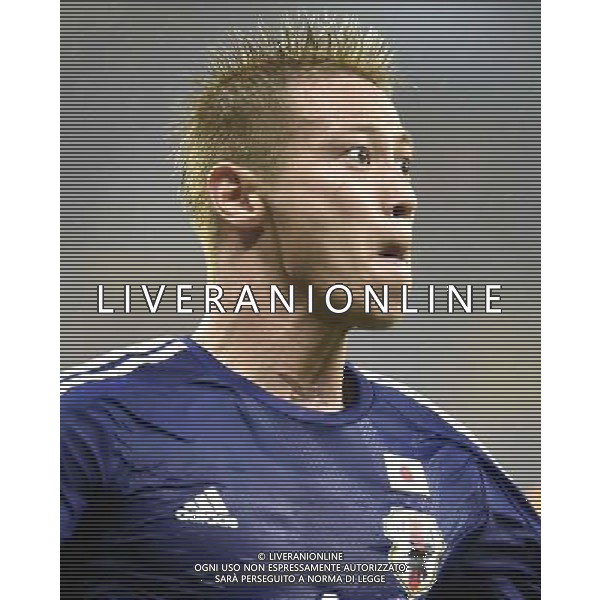 (140614) -- RECIFE, June 14, 2014 () -- Japan\'s Keisuke Honda reacts during a Group C match between Cote d\'Ivoire and Japan of 2014 FIFA World Cup at the Arena Pernambuco Stadium in Recife, Brazil, June 14, 2014.Cote d\'Ivoire won 2-1 over Japan on Saturday.(/Yang Lei)(pcy) ©PHOTOSHOT/Agenzia Aldo Liverani sas - ITALY ONLY - EDITORIAL USE ONLY - Costa d\'Avorio Vs Giappone partita del Gruppo C della coppa del mondo 2014 FIFA World Cup Stadium Arena Pernambuco a Recife, in Brasile, 14 giugno 2014