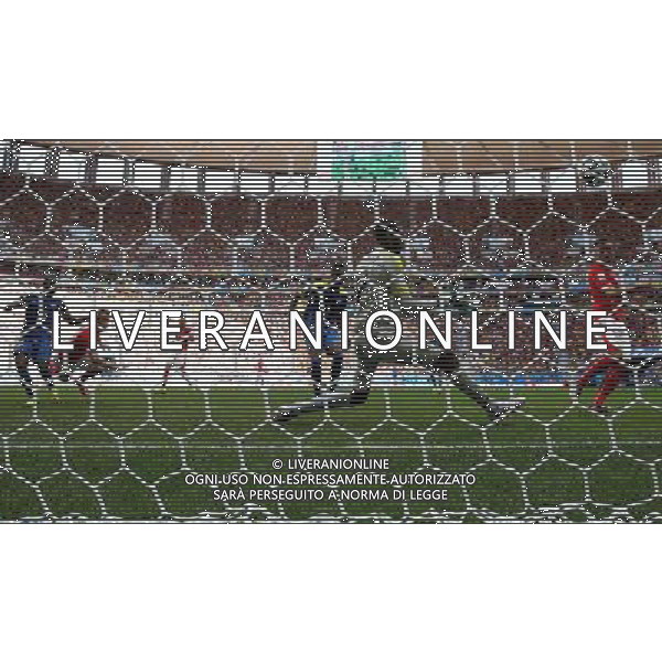 (140615) -- BRASILIA, June 15, 2014 () -- Switzerland\'s Haris Seferovic (1st R) scores a goal during a Group E match between Switzerland and Ecuador of 2014 FIFA World Cup at the Estadio Nacional Stadium in Brasilia, capital of Brazil, June 15, 2014. Switzerland won 2-1 over Ecuador on Sunday. (/Li Ming)(rh) ©PHOTOSHOT/Agenzia Aldo Liverani sas - ITALY ONLY - EDITORIAL USE ONLY - SVIZZERA VS ECUADOR partita del Gruppo E Coppa del mondo Fifa allo Stadio nazionale di Brasilia, Brasile, 15 giugno 2014. Svizzera ha vinto per 2-1