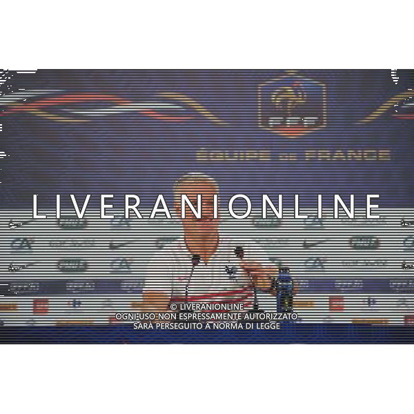 Didier DESCHAMPS - 16.06.2014 - Conference de presse -Equipe de France - Riberao Preto Photo : Dave Winter / Icon Sport /Agenzia Aldo Liverani sas - ITALY ONLY - Conferenza stampa della nazionale di calcio francese - Coppa Mondo Brasile 2014