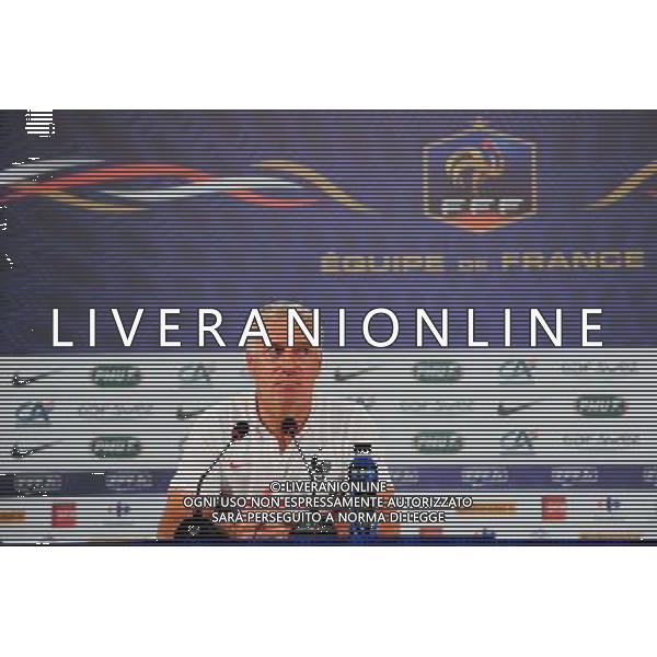 Didier DESCHAMPS - 16.06.2014 - Conference de presse -Equipe de France - Riberao Preto Photo : Dave Winter / Icon Sport /Agenzia Aldo Liverani sas - ITALY ONLY - Conferenza stampa della nazionale di calcio francese - Coppa Mondo Brasile 2014