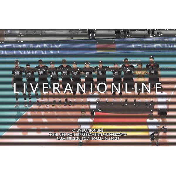 Equipe Allemagne - 13.06.2014 - France / Allemagne - Ligue Mondiale Photo : Emilia Delacour / Icon Sport *** Local Caption *** /Agenzia Aldo Liverani sas - ITALY ONLY - EDITORIAL USE ONLY *** Local Caption ***