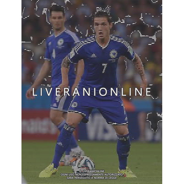 FIFA World Cup Brasile 2014 Gruppo F Rio de Janeiro - 15.06.2014 Argentina-Bosnia Herzegovina Nella Foto:Besic Muhamed /Ph.Vitez-Ag. Aldo Liverani