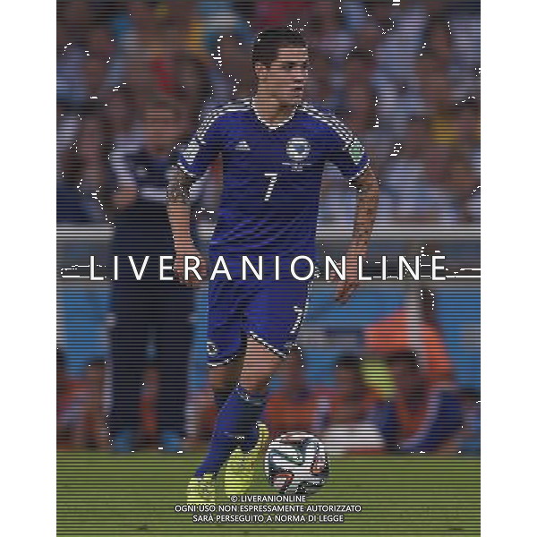 FIFA World Cup Brasile 2014 Gruppo F Rio de Janeiro - 15.06.2014 Argentina-Bosnia Herzegovina Nella Foto:Besic Muhamed /Ph.Vitez-Ag. Aldo Liverani