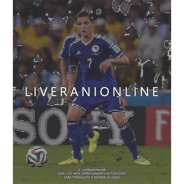 FIFA World Cup Brasile 2014 Gruppo F Rio de Janeiro - 15.06.2014 Argentina-Bosnia Herzegovina Nella Foto:Besic Muhamed /Ph.Vitez-Ag. Aldo Liverani