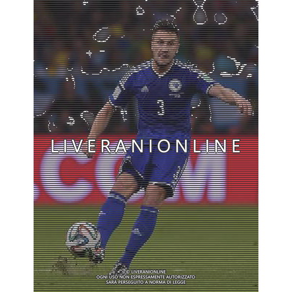 FIFA World Cup Brasile 2014 Gruppo F Rio de Janeiro - 15.06.2014 Argentina-Bosnia Herzegovina Nella Foto:Bicakcic Ermin /Ph.Vitez-Ag. Aldo Liverani