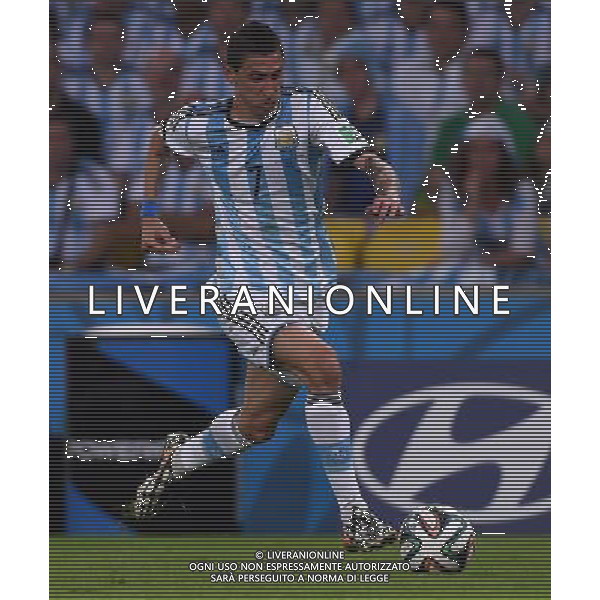 FIFA World Cup Brasile 2014 Gruppo F Rio de Janeiro - 15.06.2014 Argentina-Bosnia Herzegovina Nella Foto:Di Maria Angel /Ph.Vitez-Ag. Aldo Liverani