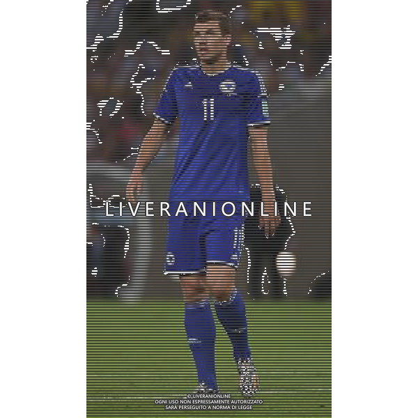 FIFA World Cup Brasile 2014 Gruppo F Rio de Janeiro - 15.06.2014 Argentina-Bosnia Herzegovina Nella Foto:Dzeko Edin /Ph.Vitez-Ag. Aldo Liverani