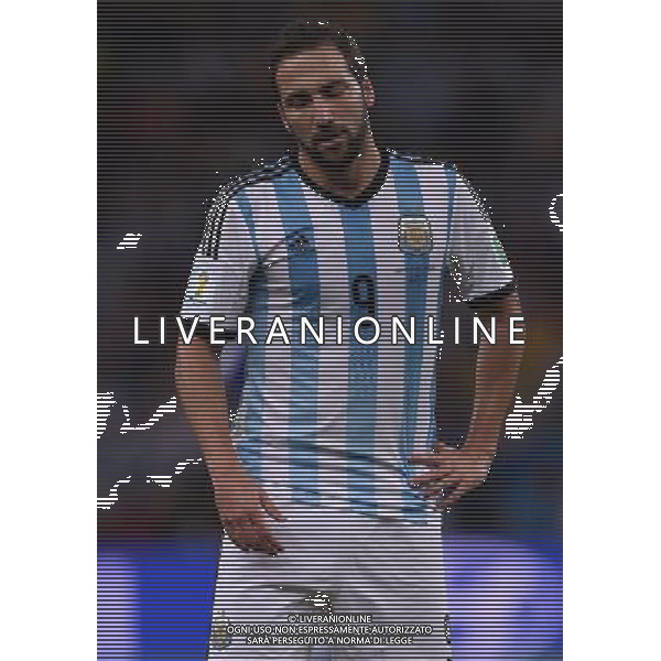 FIFA World Cup Brasile 2014 Gruppo F Rio de Janeiro - 15.06.2014 Argentina-Bosnia Herzegovina Nella Foto:Higuain Gonzalo /Ph.Vitez-Ag. Aldo Liverani