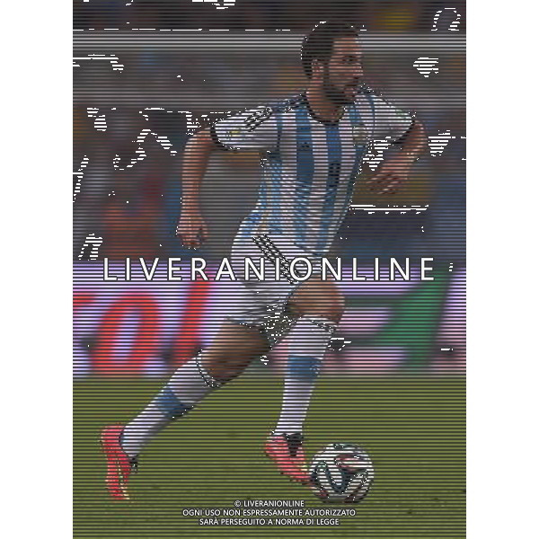 FIFA World Cup Brasile 2014 Gruppo F Rio de Janeiro - 15.06.2014 Argentina-Bosnia Herzegovina Nella Foto:Higuain Gonzalo /Ph.Vitez-Ag. Aldo Liverani