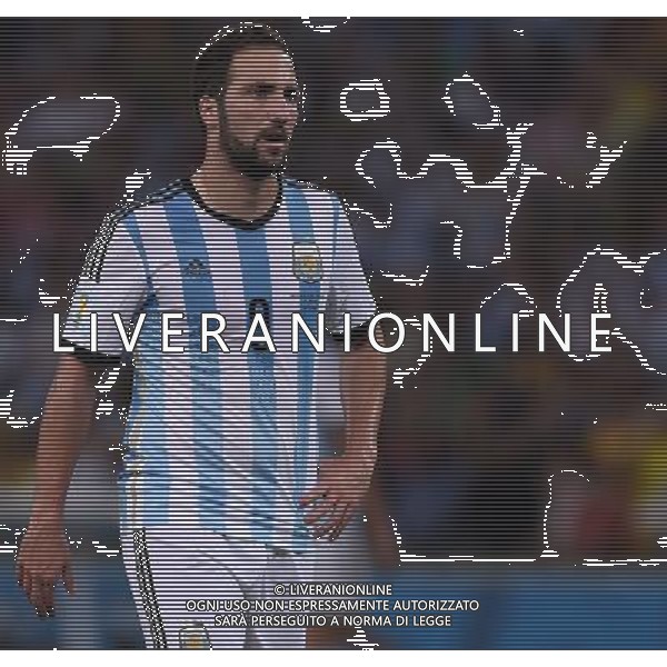 FIFA World Cup Brasile 2014 Gruppo F Rio de Janeiro - 15.06.2014 Argentina-Bosnia Herzegovina Nella Foto:Higuain Gonzalo /Ph.Vitez-Ag. Aldo Liverani