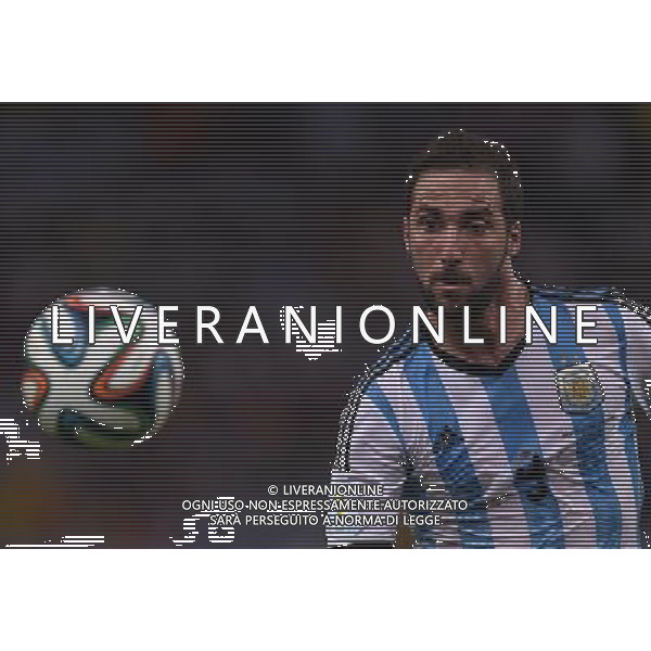 FIFA World Cup Brasile 2014 Gruppo F Rio de Janeiro - 15.06.2014 Argentina-Bosnia Herzegovina Nella Foto:Higuain Gonzalo /Ph.Vitez-Ag. Aldo Liverani