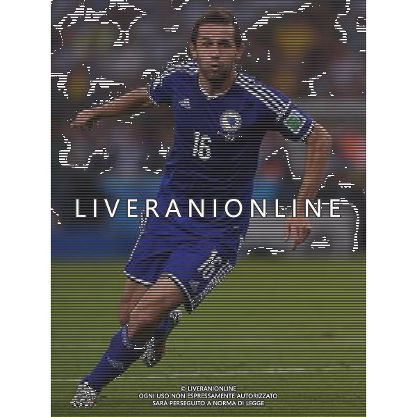 FIFA World Cup Brasile 2014 Gruppo F Rio de Janeiro - 15.06.2014 Argentina-Bosnia Herzegovina Nella Foto:Lulic Senad /Ph.Vitez-Ag. Aldo Liverani