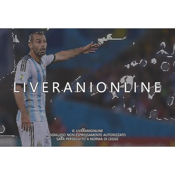 FIFA World Cup Brasile 2014 Gruppo F Rio de Janeiro - 15.06.2014 Argentina-Bosnia Herzegovina Nella Foto:Mascherano Javier /Ph.Vitez-Ag. Aldo Liverani