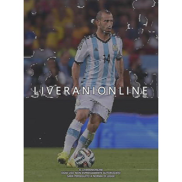 FIFA World Cup Brasile 2014 Gruppo F Rio de Janeiro - 15.06.2014 Argentina-Bosnia Herzegovina Nella Foto:Mascherano Javier /Ph.Vitez-Ag. Aldo Liverani