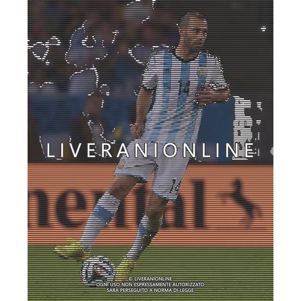 FIFA World Cup Brasile 2014 Gruppo F Rio de Janeiro - 15.06.2014 Argentina-Bosnia Herzegovina Nella Foto:Mascherano Javier /Ph.Vitez-Ag. Aldo Liverani